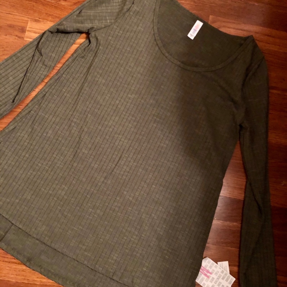 NWT LulaRoe Green Medium Lynnae